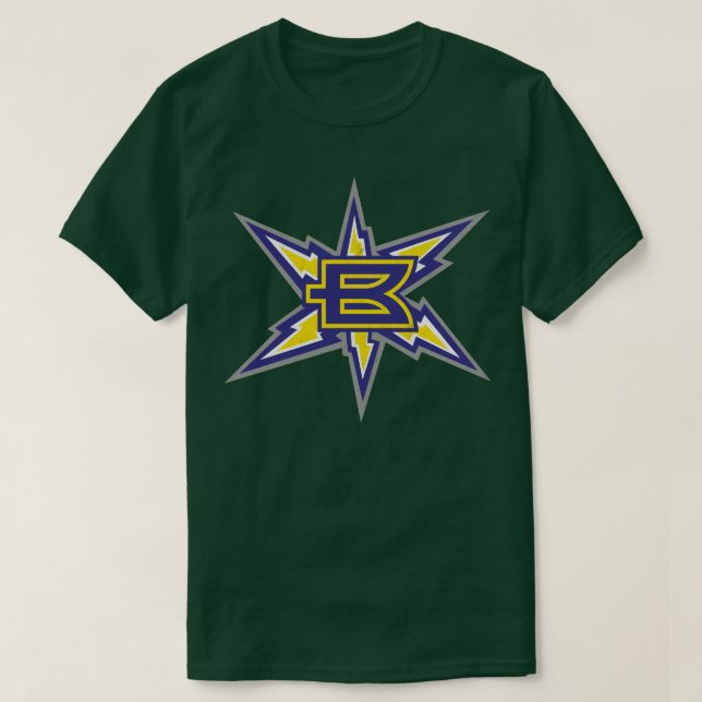 Camiseta Equipe 1 da Birmingham Thunderbolts XFL (Frente do Design)
