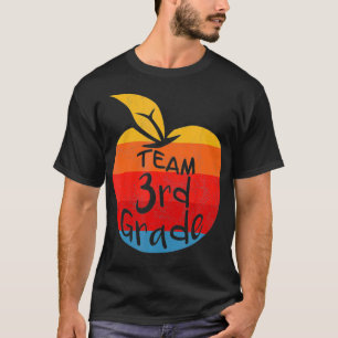 Camiseta Equipe 3º ano 3º de boas-vindas de volta à escola