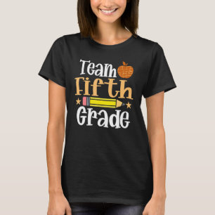 Camiseta Equipe 5º ano de volta ao primeiro dia de professo