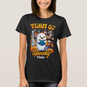 Camiseta Equipe 67 Esquadrão Assustador Divertido Seis Sete