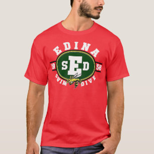 Camiseta Equipe 6 de mergulho na Natação Edina