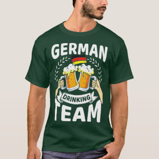 Camiseta Equipe alemã de bebendo