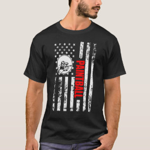 Camiseta Equipe Americana de Bandeiras Atirando Pai Patriót