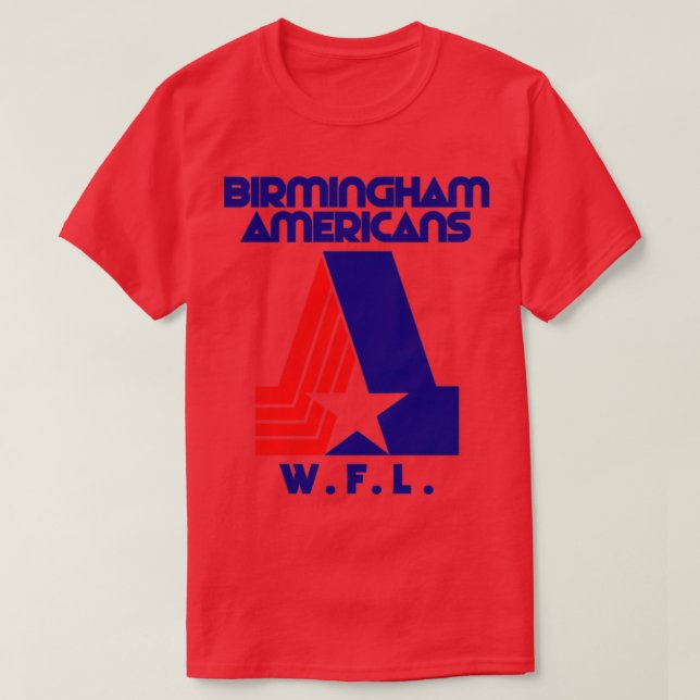 Camiseta Equipe Americana de Birmingham com defeito TShirt  (Frente do Design)