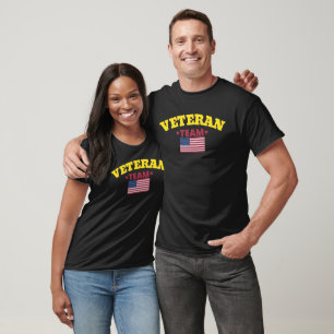Camiseta Equipe Americana Veterana USA Sinalizador True Cla