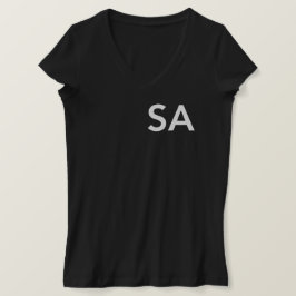 Camiseta Equipe ao quadrado - Preto