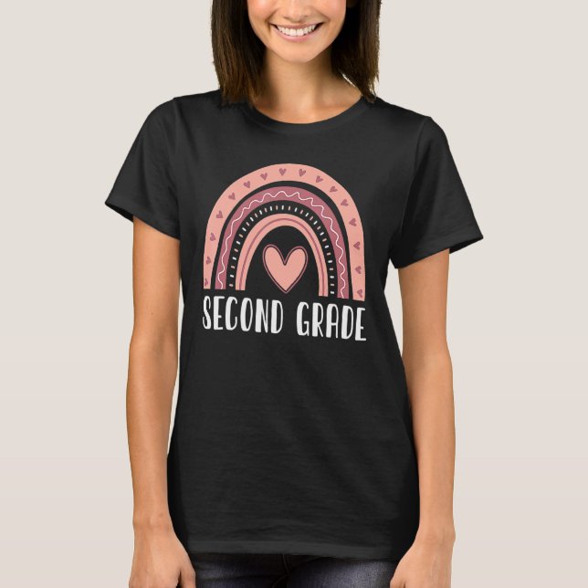 Camiseta Equipe Arco-Íris de Segundo Grau Alô Rochas de Seg (Frente)