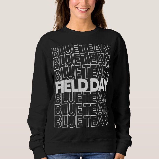 Camiseta Equipe Azul do Dia de Campo 1 (Frente)