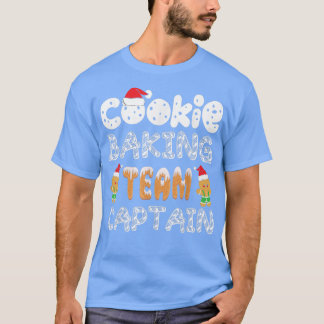 Camiseta Equipe Baking Cookie Capitão Funny Gingerpão Chris