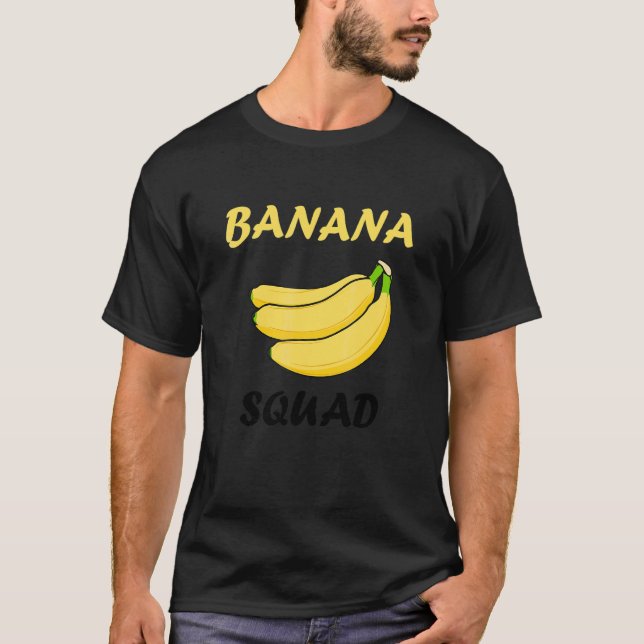 Camiseta Equipe Banana Chef de Comida Frutas Exóticas (Frente)
