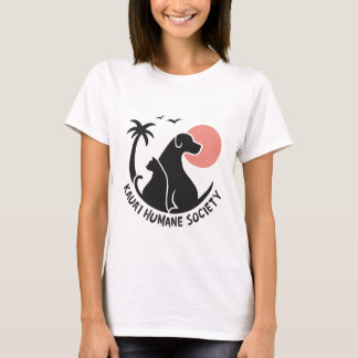 Camiseta Equipe básica de mulheres com logotipo KHS em core