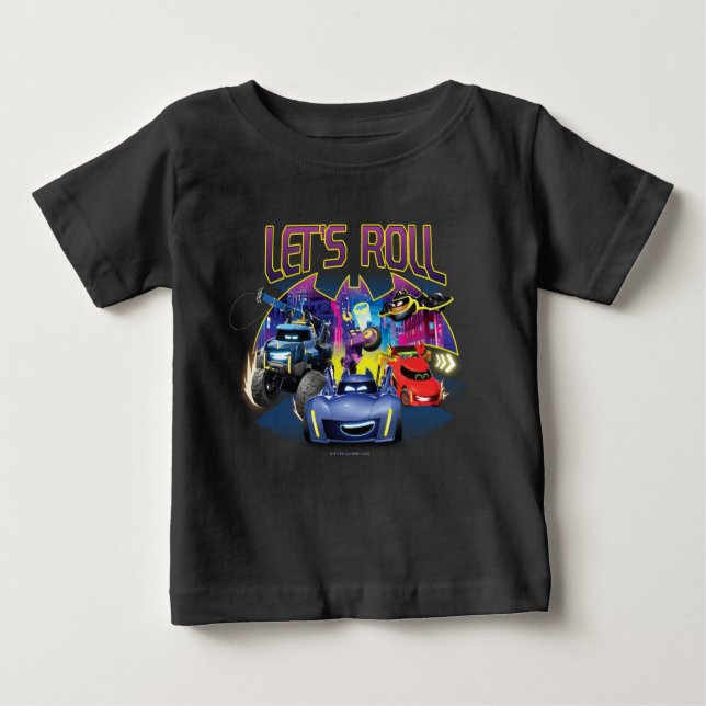 Camiseta Equipe BatWheels™ - Roll de Vamos (Frente)