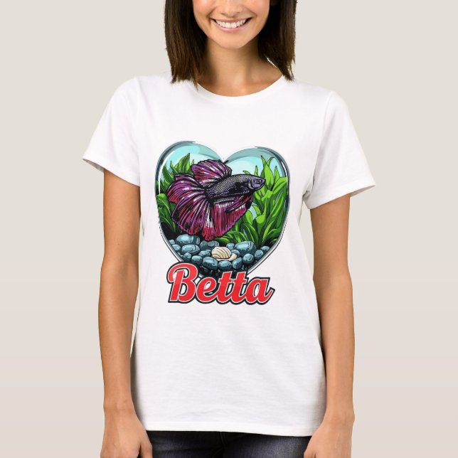 Camiseta Equipe Betta — elegante, feroz, imparável. (Frente)