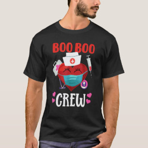 Camiseta Equipe Boo Boo Boo Xadrez Enfermeira Dia dos Namor