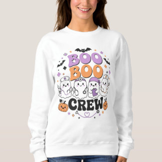 Camiseta Equipe Boo Boo Enfermeira de Halloween