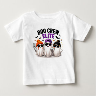 Camiseta Equipe Boo Elite Amigos Divertidos de Fantasmas Ha