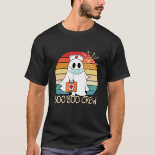 Camiseta Equipe Boo Fantasma Enfermeira Noturna de Hallowee