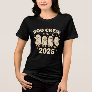 Camiseta Equipe Boo Fofa e Divertida de Fantasmas para Hall