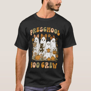 Camiseta Equipe Boo Professor Pré-Escolar Fantasia de Hallo