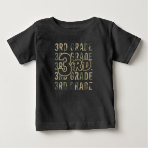 Camiseta Equipe Camuflada 3º Ano Esquadrão De Volta à Escol