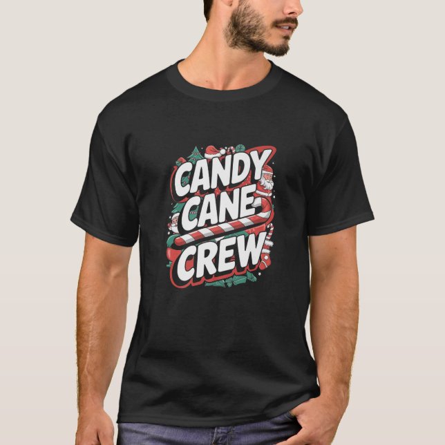 Camiseta Equipe Candy Cane Premium  (Frente)