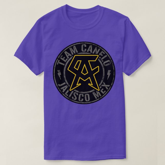Camiseta Equipe Canelo Alvarez (Frente do Design)