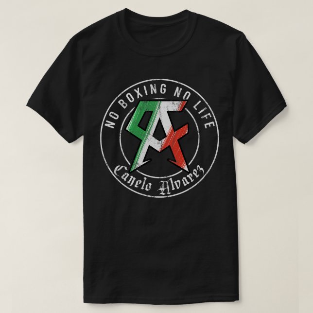 Camiseta Equipe Canelo Alvarez México (Frente do Design)