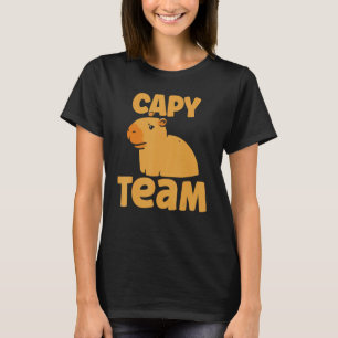 Camiseta Equipe Capy Capivara Roedor Capivaras Animal