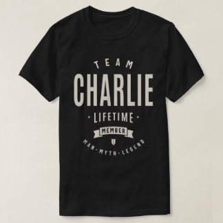 Camiseta Equipe Charlie Lifetime Member Gift Tee