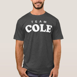 Camiseta Equipe Cole Sobrenome Personalizado Noiva Noivo Fa