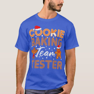Camiseta Equipe Cookie de panificação Tester Funny Gingerpã