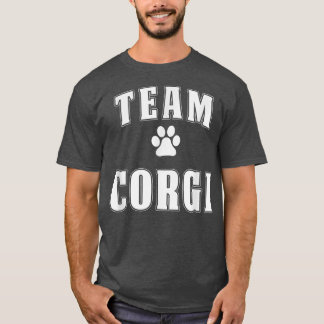 Camiseta Equipe CorgiFunny Corgi Gift Para Corgi Lover