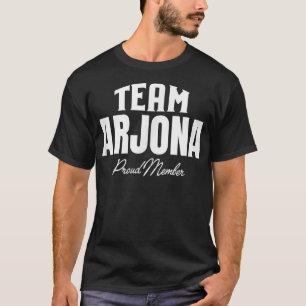 Camiseta Equipe Correspondente da Família Arjona, Orgulhosa