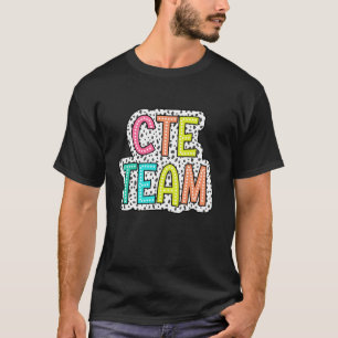 Camiseta Equipe CTE Professora CTE De Volta Ao Estudo De Pr