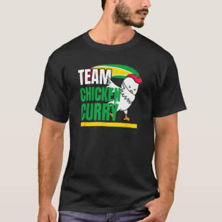 Camiseta Equipe Curry de Frango - Patriótico da Guiana e Tr
