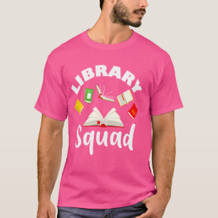 Camiseta Equipe da Biblioteca Professor Aluno Bibliotecário