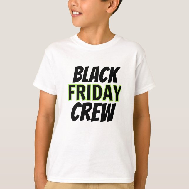 Camiseta Equipe da Black Friday (Frente)