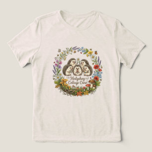 Camiseta Equipe da Casa do Ourico Floral Família Bonita Cor