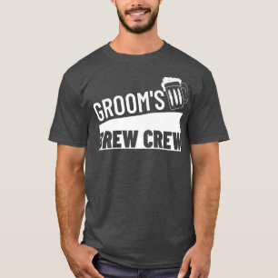 Camiseta Equipe da Cerveja do Noivo Esquadrão Melhor Amigo