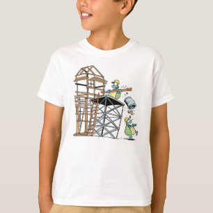 Camiseta Equipe da construção da tartaruga do pântano