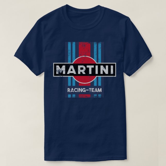 Camiseta Equipe da Corrida Martini (Frente do Design)