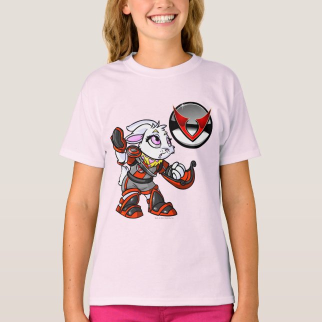 Camiseta Equipe da Estação Espacial Virtupete Capitão 1 (Frente)