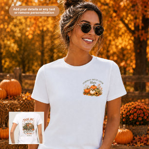 Camiseta Equipe da Fazenda de Abóboras Família Unissex
