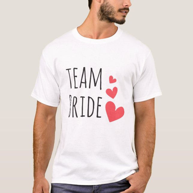 Camiseta Equipe da Noiva (Frente)