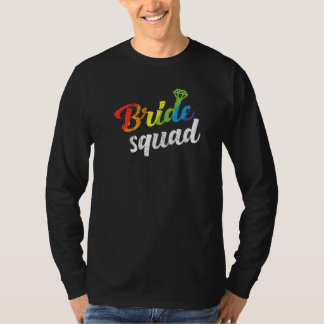 Camiseta Equipe da Noiva Banho de Noiva Dama de Honra Gay L