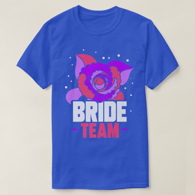 Camiseta Equipe da Noiva Casamento Despedida de Solteira Fe (Frente do Design)