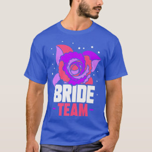 Camiseta Equipe da Noiva Casamento Despedida de Solteira Fe
