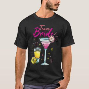 Camiseta Equipe da Noiva Casamento Noiva Para Ser Despedida