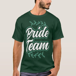 Camiseta Equipe da Noiva Festa de Noiva Casamento Fofo 