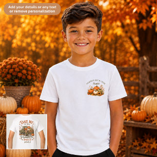 Camiseta Equipe da Parcela de Abóbora Família Combinando Un